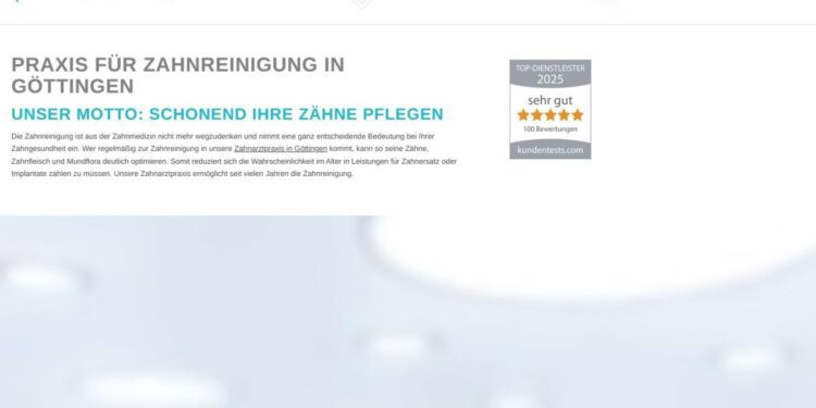 Zahnreinigung in Göttingen: Mehr als nur Politur
