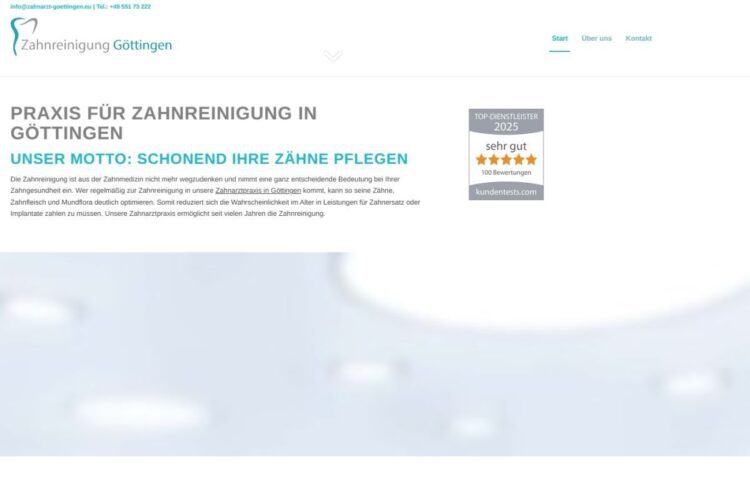 Zahnreinigung in Göttingen: Mehr als nur Politur